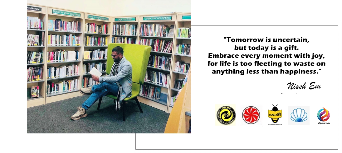 Muthumudalige Nissanka in London Public Library - UK