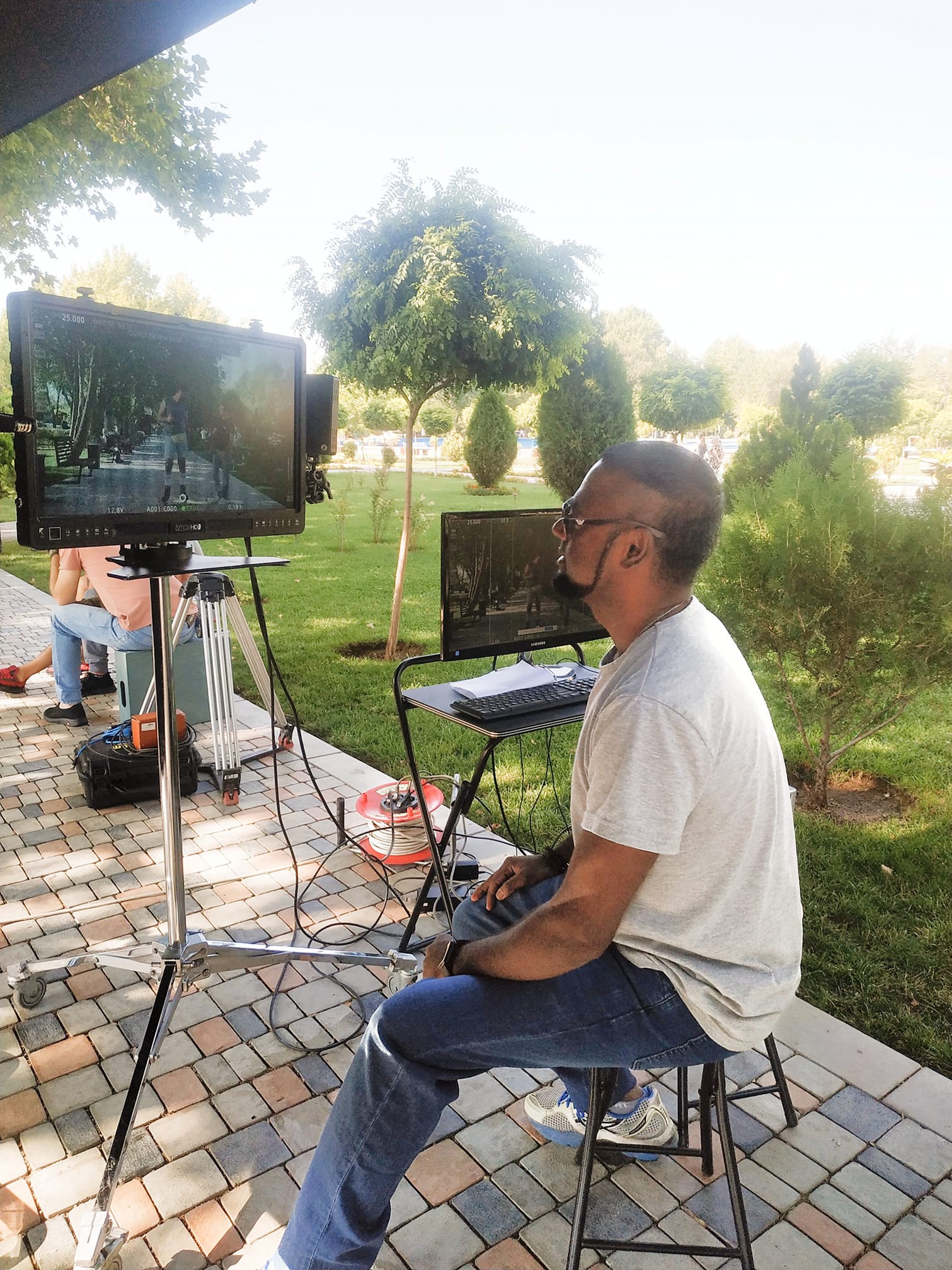 Muthumudalige Nissanka film making